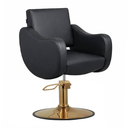 ayla-salon-chair-black-round-gold-base-front-angle-view.webp