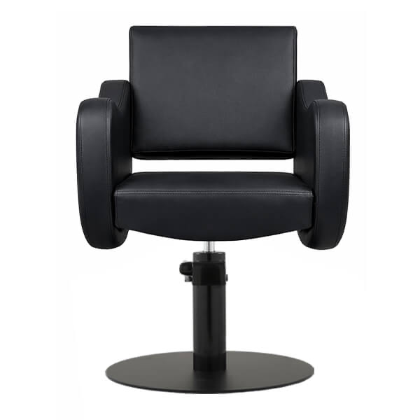 ayla-salon-chair-black-round-flat-satin-black-base-front-view.webp