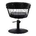 valentino-black-salon-chair-round-gold-base-rear-view.webp