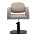amalfi-salon-chair-latte-square-matt-black-base-front-view.webp