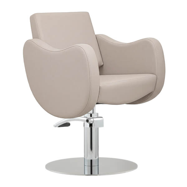 ayla-salon-chair-latte-round-chrome-base-front-angle-view.webp
