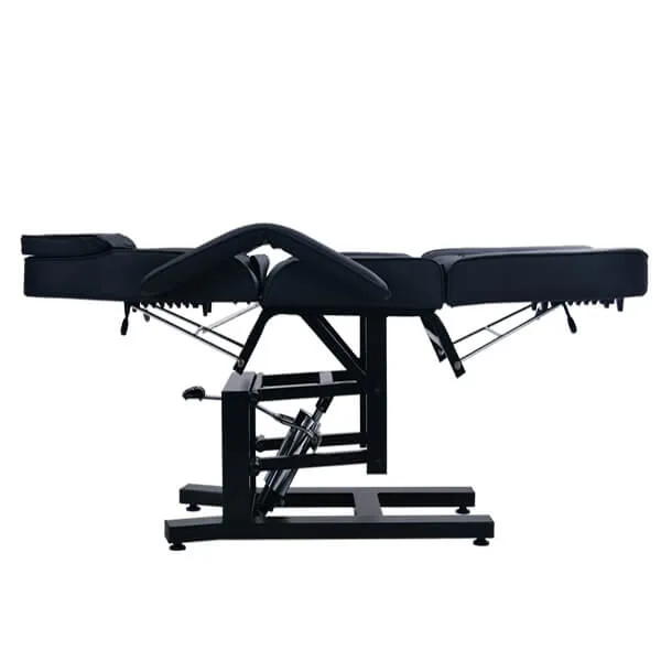 mia-hydraulic-beauty-bed-black-flat-position-side.webp