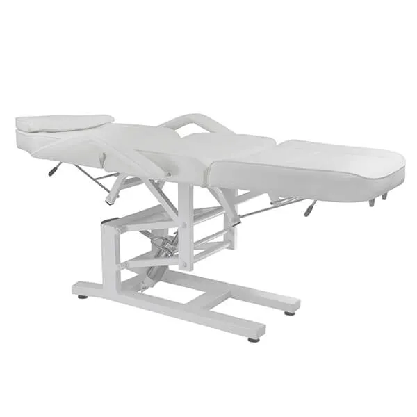 mia-hydraulic-beauty-bed-white-flat-position-side.webp