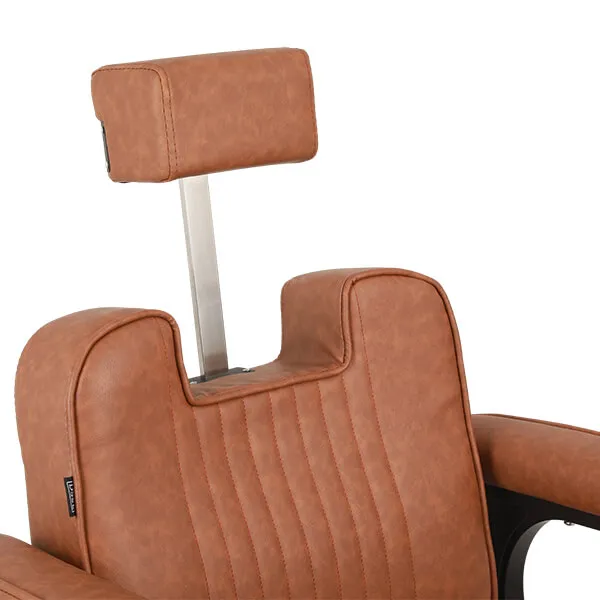bellagio-barber-chair-tan-headrest-raised-detail-dsse.webp