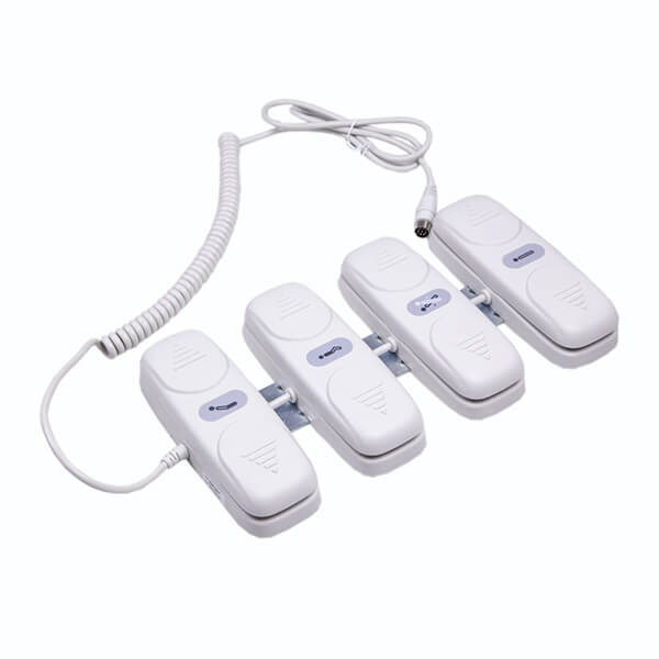 [FCSLIM4-WH] Slimline 3000 Foot control 4 Motor - White