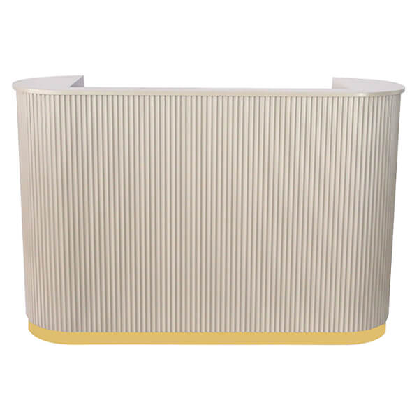 [RD02-LT] Pallas 1600 Reception Desk - Latte
