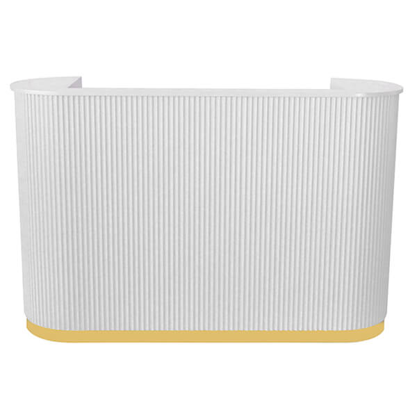 [RD02-WH] Mesa de Recepción Pallas 1600 - Blanca