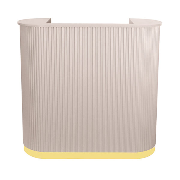 [RD01-LT] Pallas 1200 Reception Desk - Latte