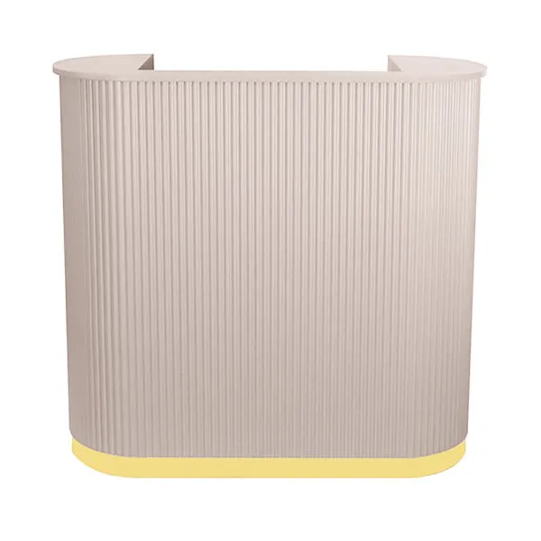 [RD01-LT] Pallas 1200 Reception Desk - Latte