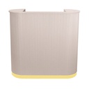 Pallas 1200 Reception Desk - Latte