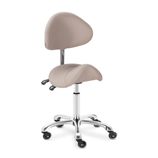 Sgabello Medi a Sella con inclinazione - Latte