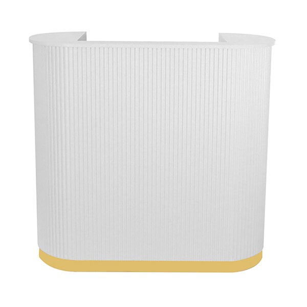 Pallas 1200 Reception Desk - White