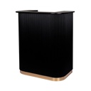 Cava 900 Reception Desk – Black