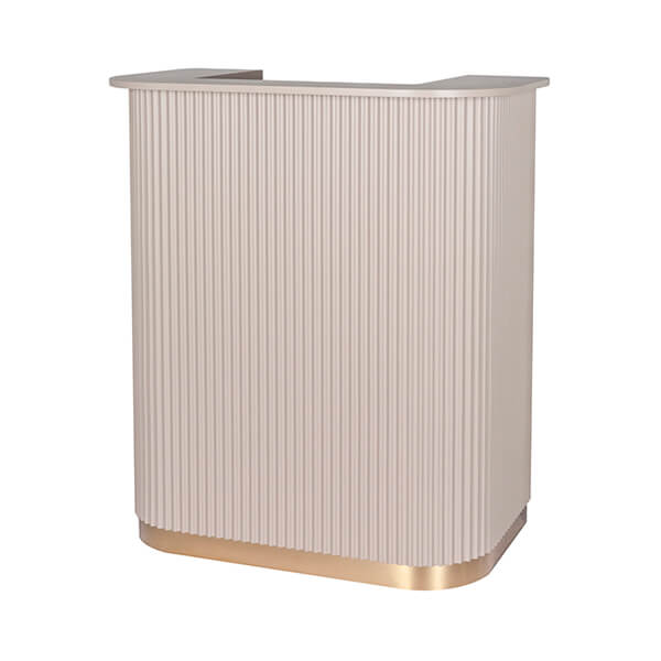 [RD00-LT] Cava 900 Reception Desk – Latte