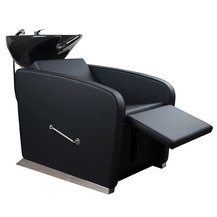 [WB020-BL-BB] Soho Recliner Unit - Black (Black Basin)