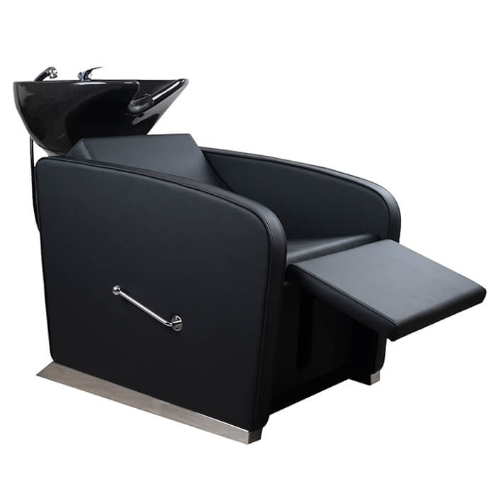 [WB020-BL-BB] Unità Shampoo Recliner Soho - Nero