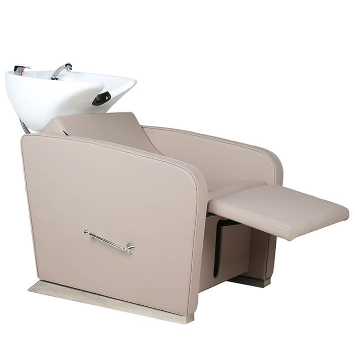 [WB020-LT-WB] Soho Recliner Shampooeinheit – Latte