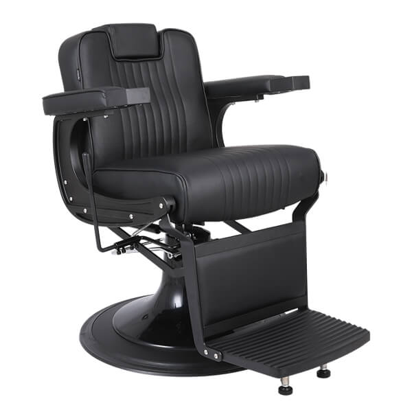 [BC12-BL] Chaise de Coiffeur Bellagio - Noir