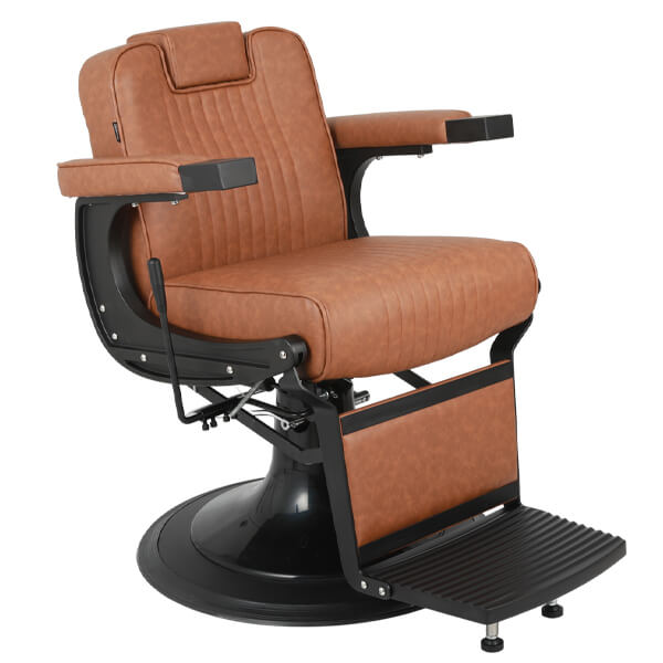 [BC12-TM] Bellagio Barber Chair - Tan