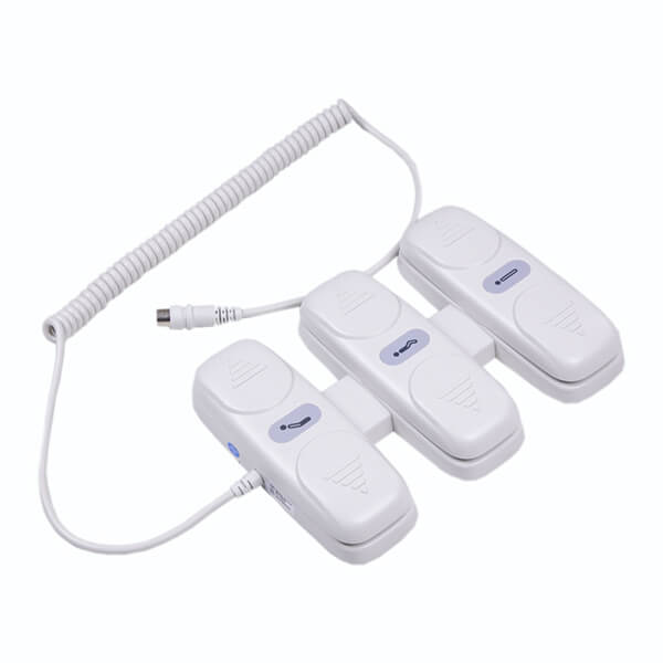 [FCSLIM3-WHT] Contrôle au pied Slimline 3000 3 moteurs - Blanc