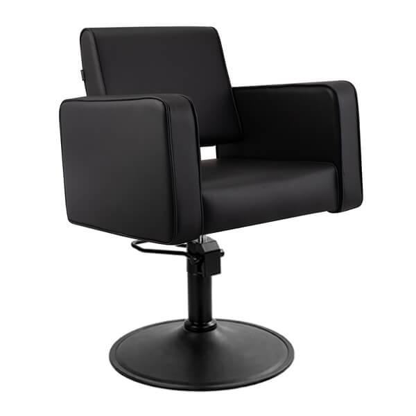 Madrid Salon Chair - Black (Redonda Negro Mate)