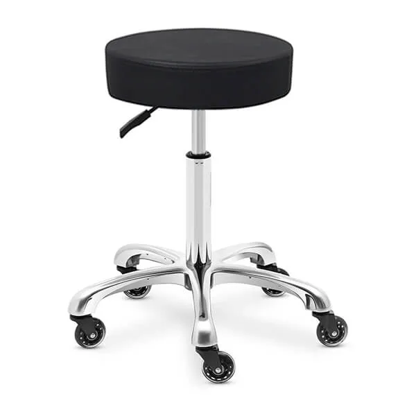 [MS01-BM-CB] Round Medi Stool - Black