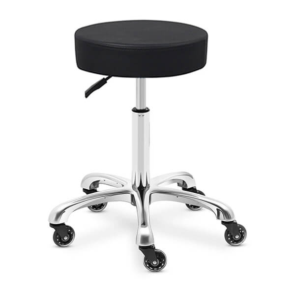 [MS01-BM-CB] Round Medi Stool - Black