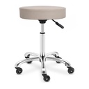Round Medi Stool - Latte